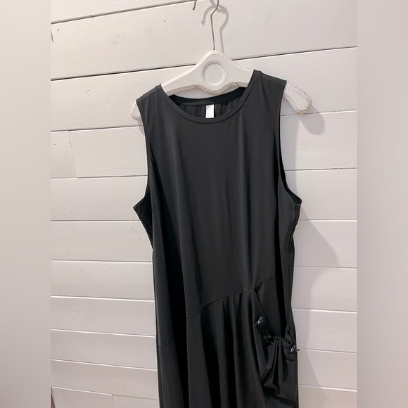 📍 🖤 Asymmetrical Sleeveless Black Dress – MARLA WYNNE🖤 size 2X - Picture 6 of 10